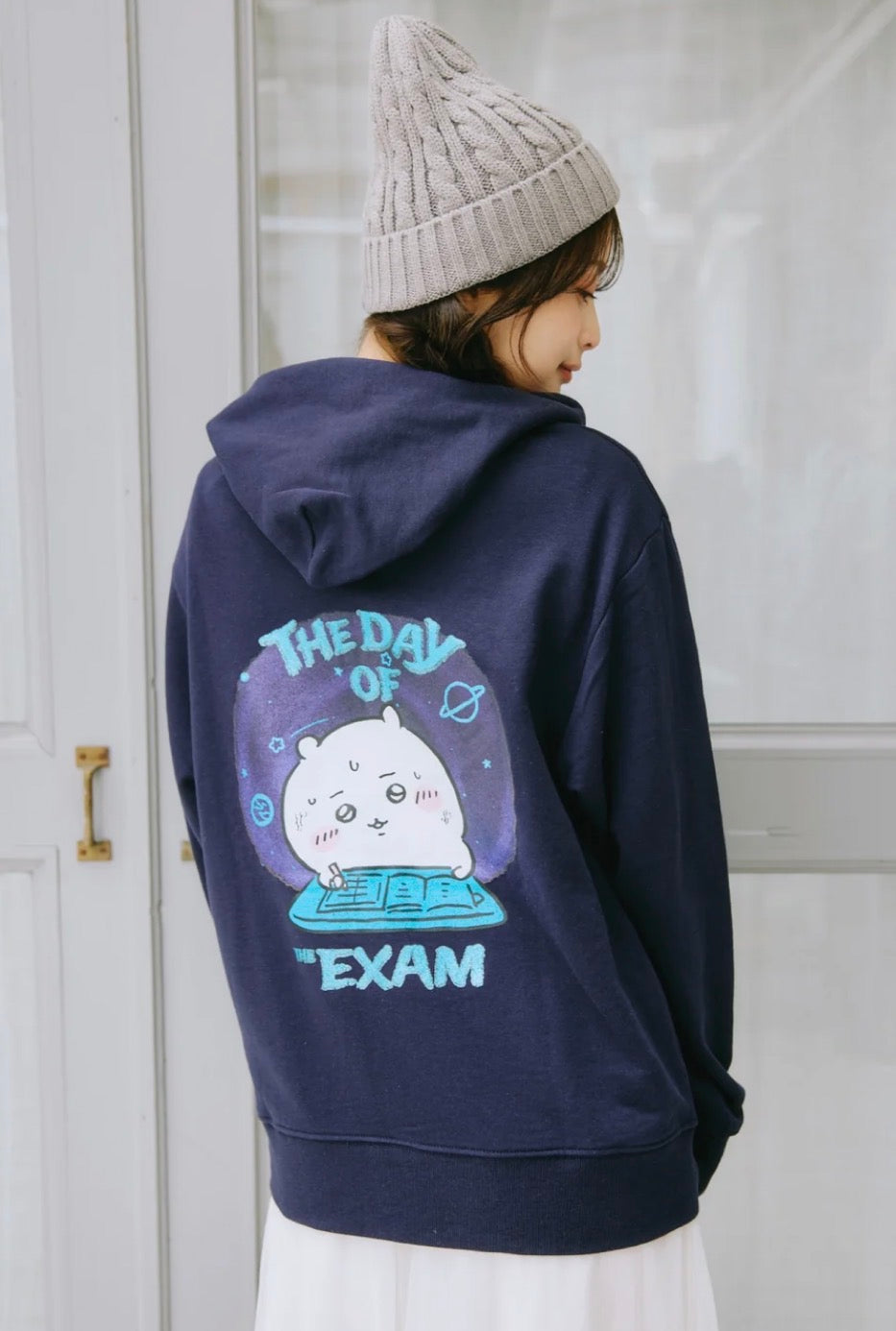 CHIIKAWA chii exam zip hoodie 預訂-summersale