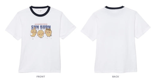 CHIIKAWA 7/8 人魚島的秘密大電影sun burn tee（預訂)