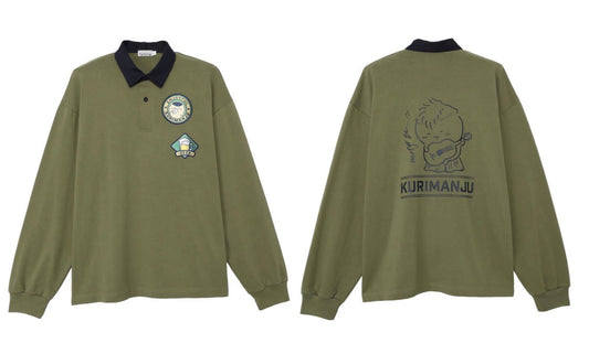 CHIIKAWA 9/10新品 栗子軍綠色KURIMANJU 長袖上衣 預訂(10月下旬到貨)