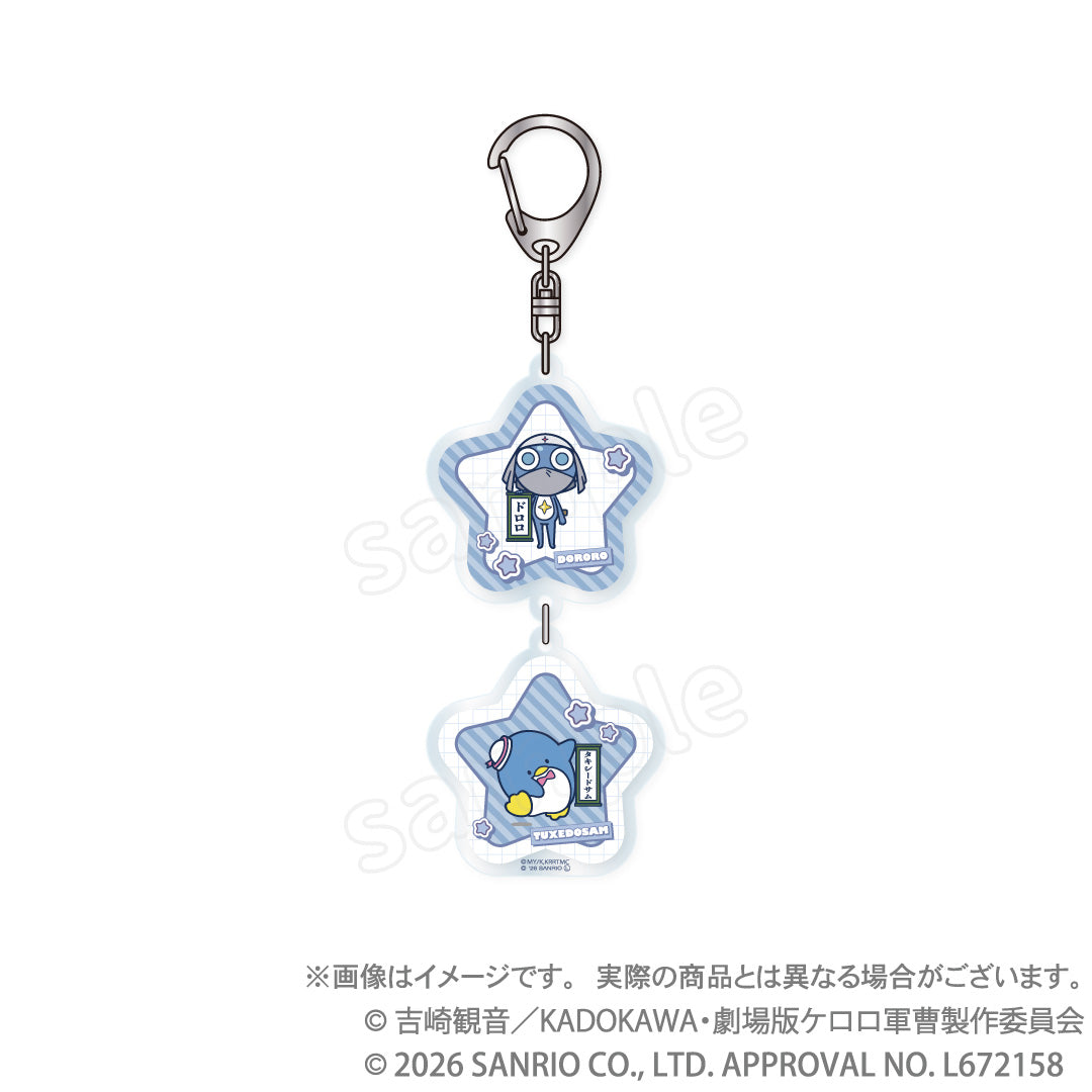 KERORO X SANRIO 第三彈壓克力鎖匙扣 預訂(10月下旬到貨)