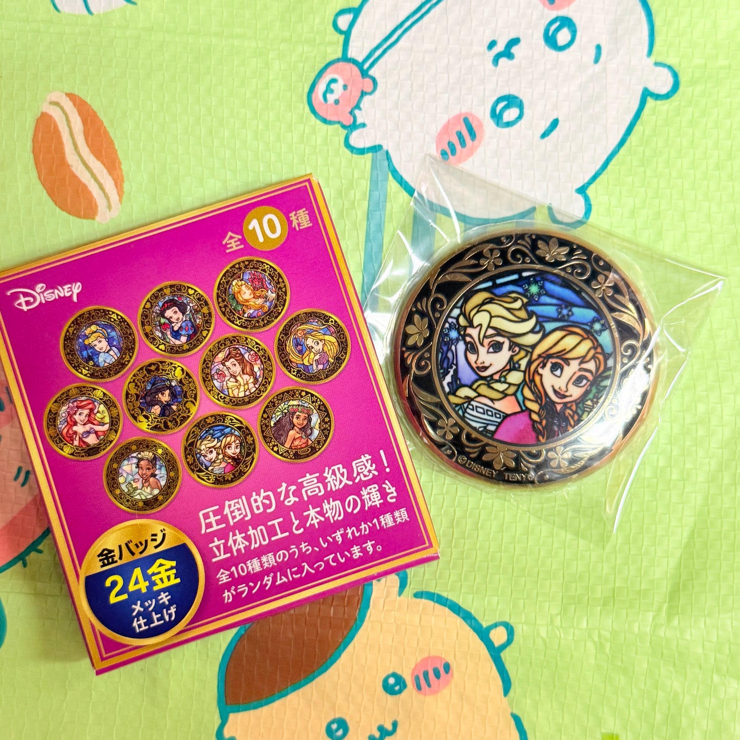 Disney Frozen Elsa/Anna pin 確定款 現貨