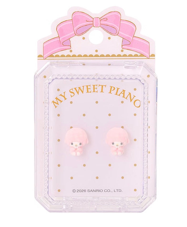 SANRIO 絨毛耳釘 預訂/現貨