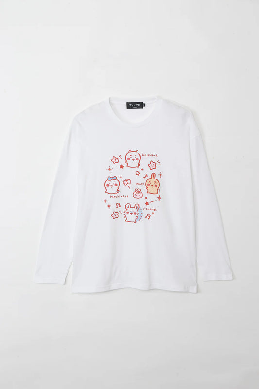 CHIIKAWA 豆豆眼 長袖tee（預訂)-summer sale