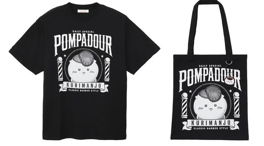 CHIIKAWA 7/8 新品 栗子龐克 pompadour tee/totebag（預訂)