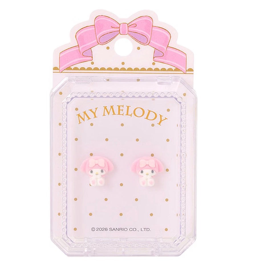 SANRIO 絨毛耳釘 預訂/現貨