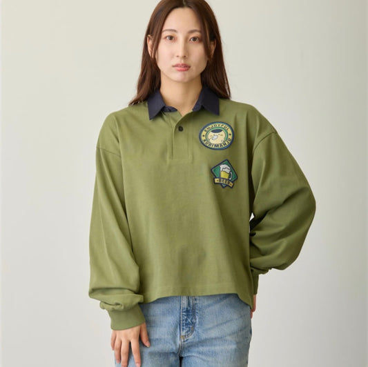 CHIIKAWA 9/10新品 栗子軍綠色KURIMANJU 長袖上衣 預訂(10月下旬到貨)