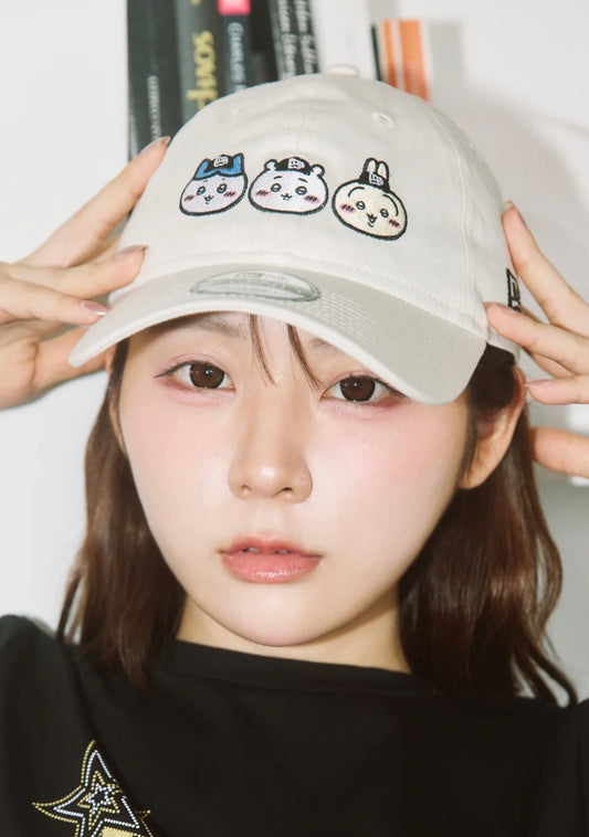 CHIIKAWA new era cap帽 (白色)預訂-summersale
