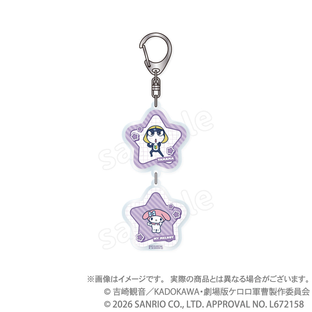 KERORO X SANRIO 第三彈壓克力鎖匙扣 預訂(10月下旬到貨)