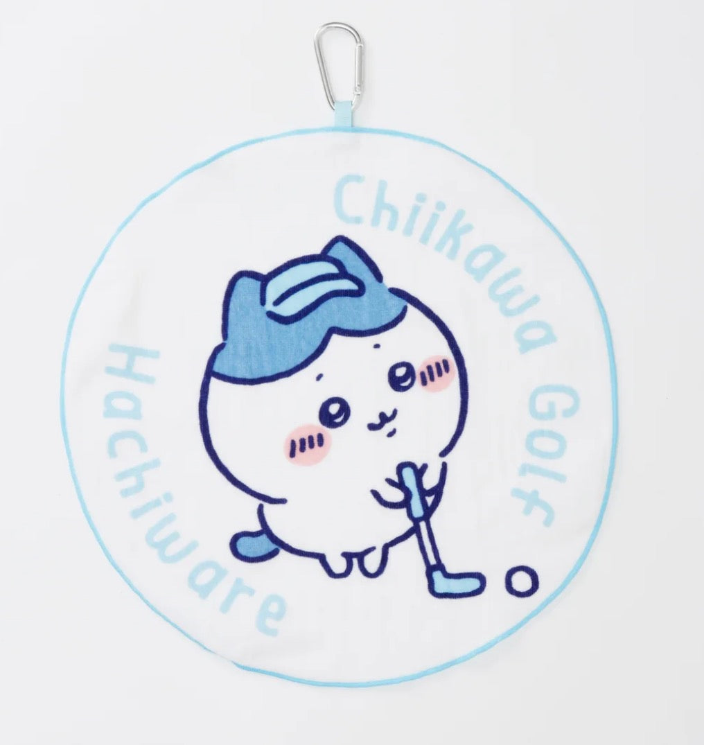 CHIIKAWA Golf 小八 圓形掛毛巾 (預訂)-summer sale