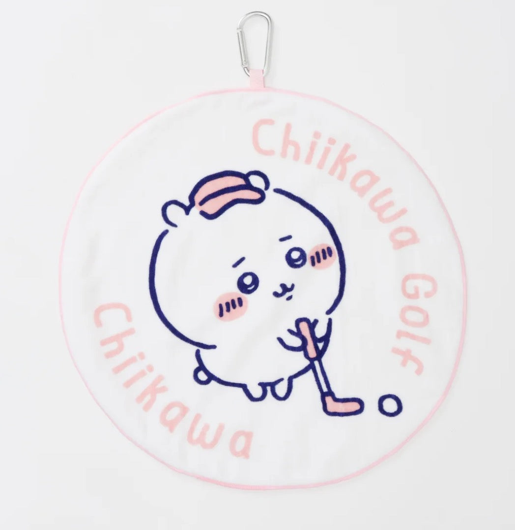 CHIIKAWA Golf chii 圓形掛毛巾 (預訂)-summer sale