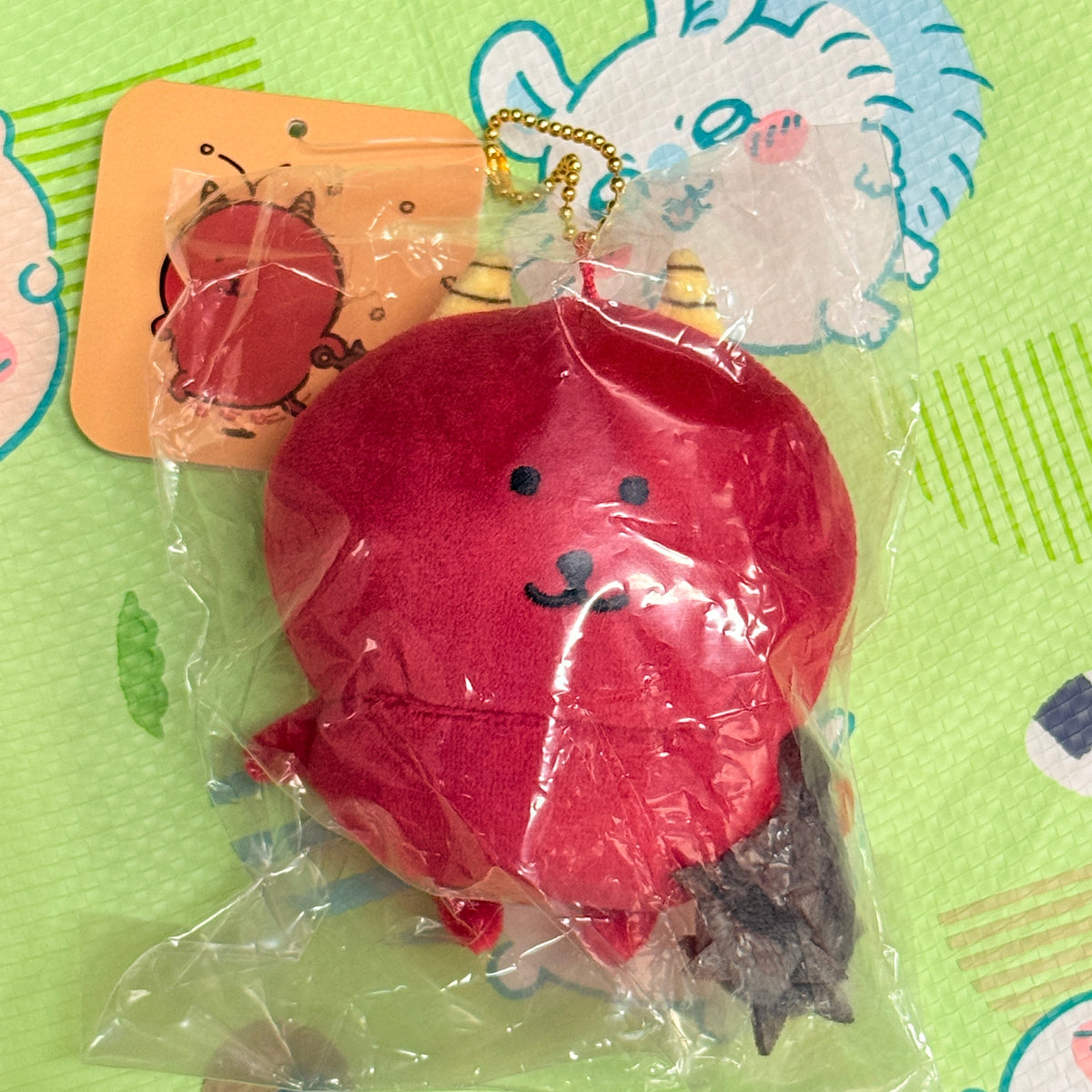 NAGANO CHARATER JOKE BEAR 紅鬼熊 掛件公仔 現貨