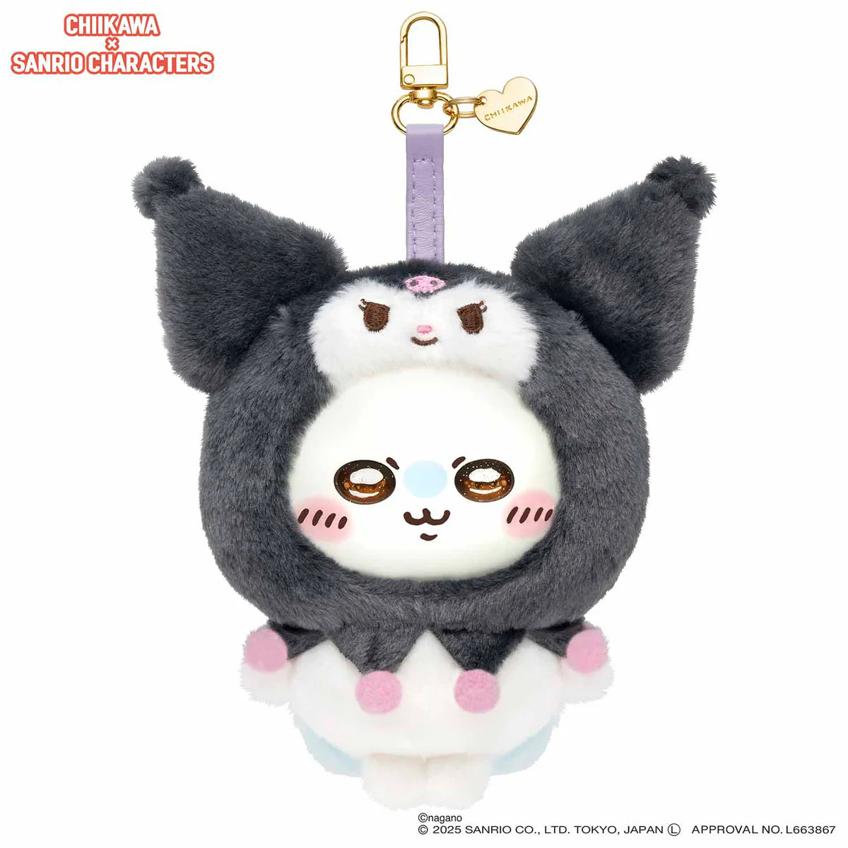 CHIIKAWA X SANRIO Kiramekko 掛件公仔 現貨