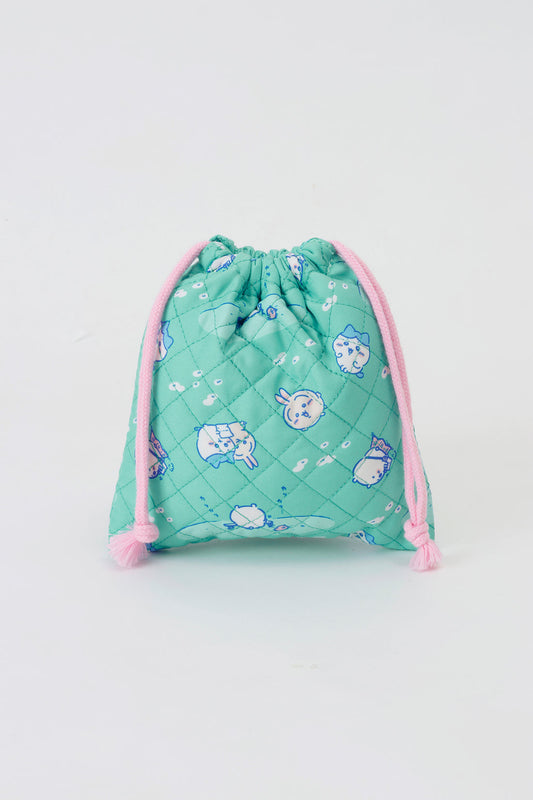 CHIIKAWA 綠色索繩收納袋 (預訂)-summer sale