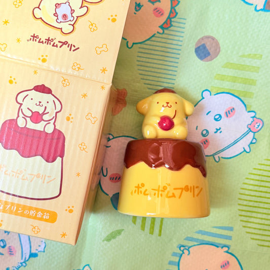 SANRIO 布甸狗陶瓷錢罌 現貨