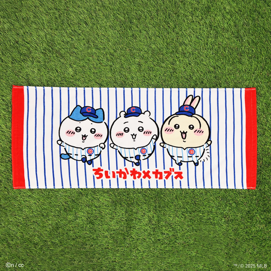 CHIIKAWA MLB TOKYO SERIES 小熊隊 長毛巾 週邊 現貨