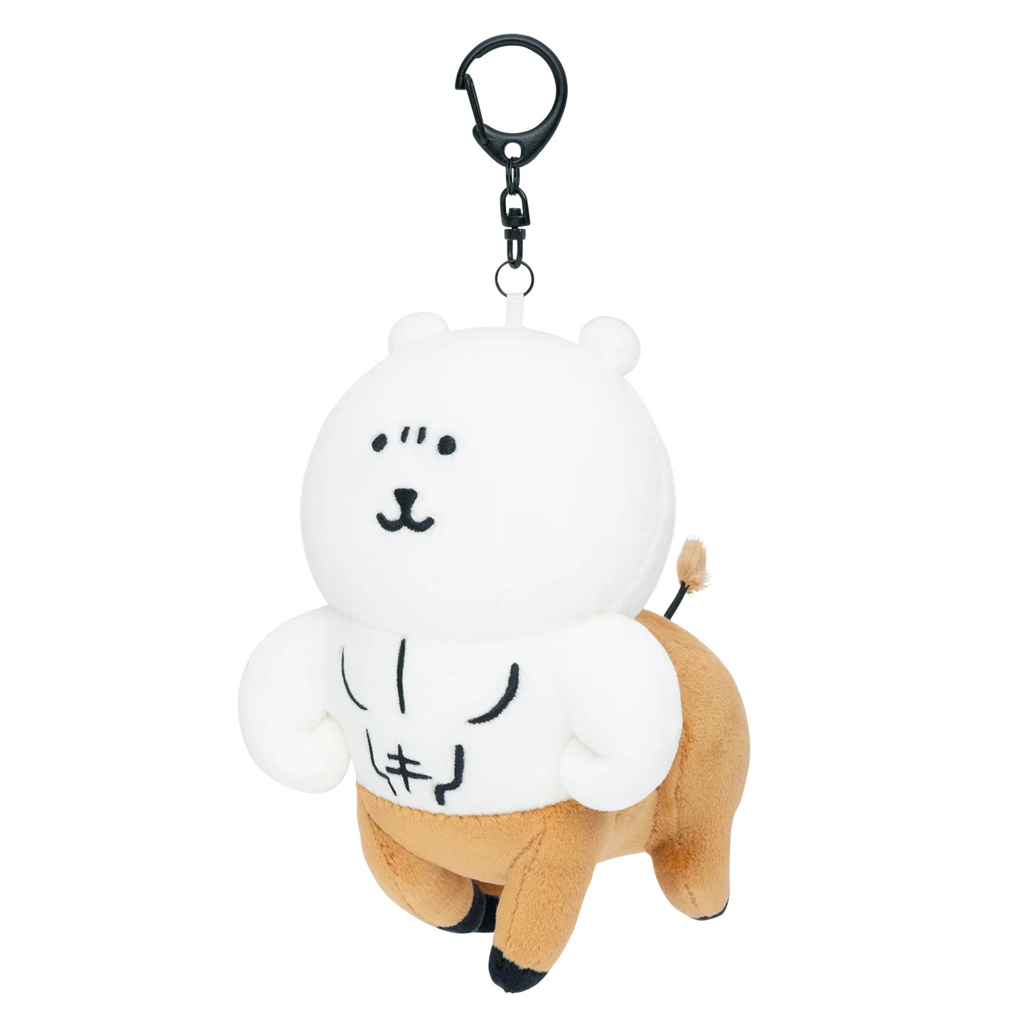 NAGANO CHARATER JOKE BEAR 肌肉人馬熊 筋肉牧場 掛件公仔