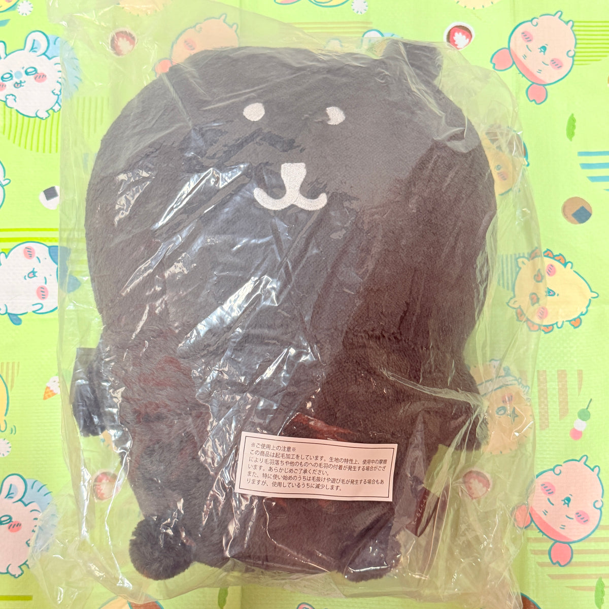 NAGANO CHARATER JOKE BEAR軟綿綿的！ 滿是黑色毛絨公仔 kuji  現貨 指定款