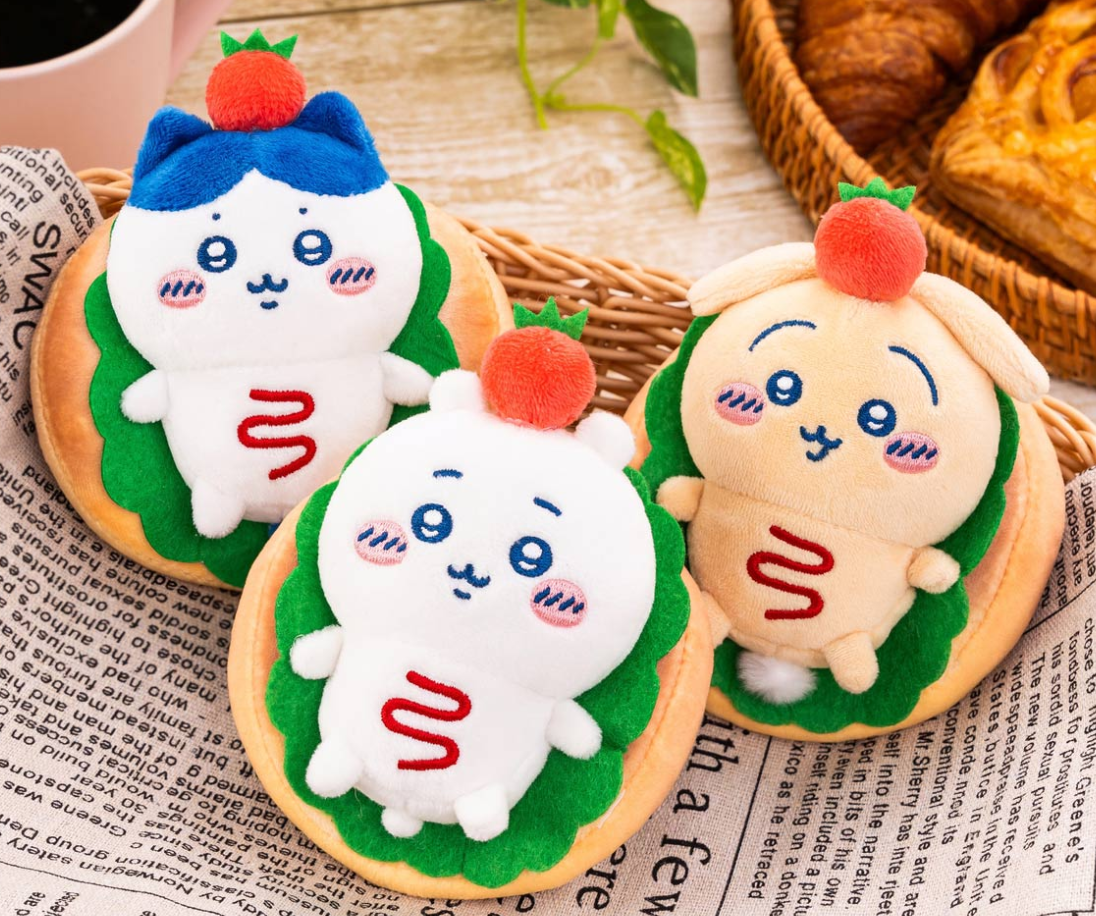 CHIIKAWA BAKERY 三文治 掛件公仔 現貨