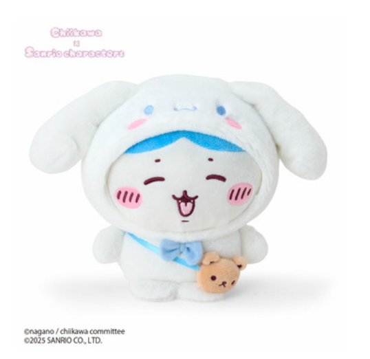 2025 CHIIKAWA X SANRIO 小八X肉桂狗公仔 現貨