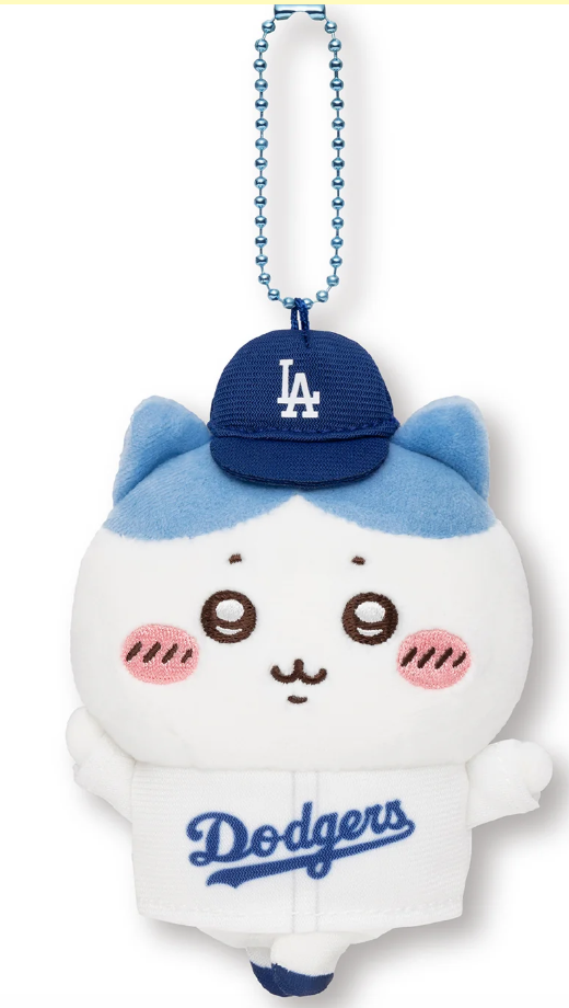 chiikawa X MLB TOKYO SERIES 挂件 （道奇隊）現貨
